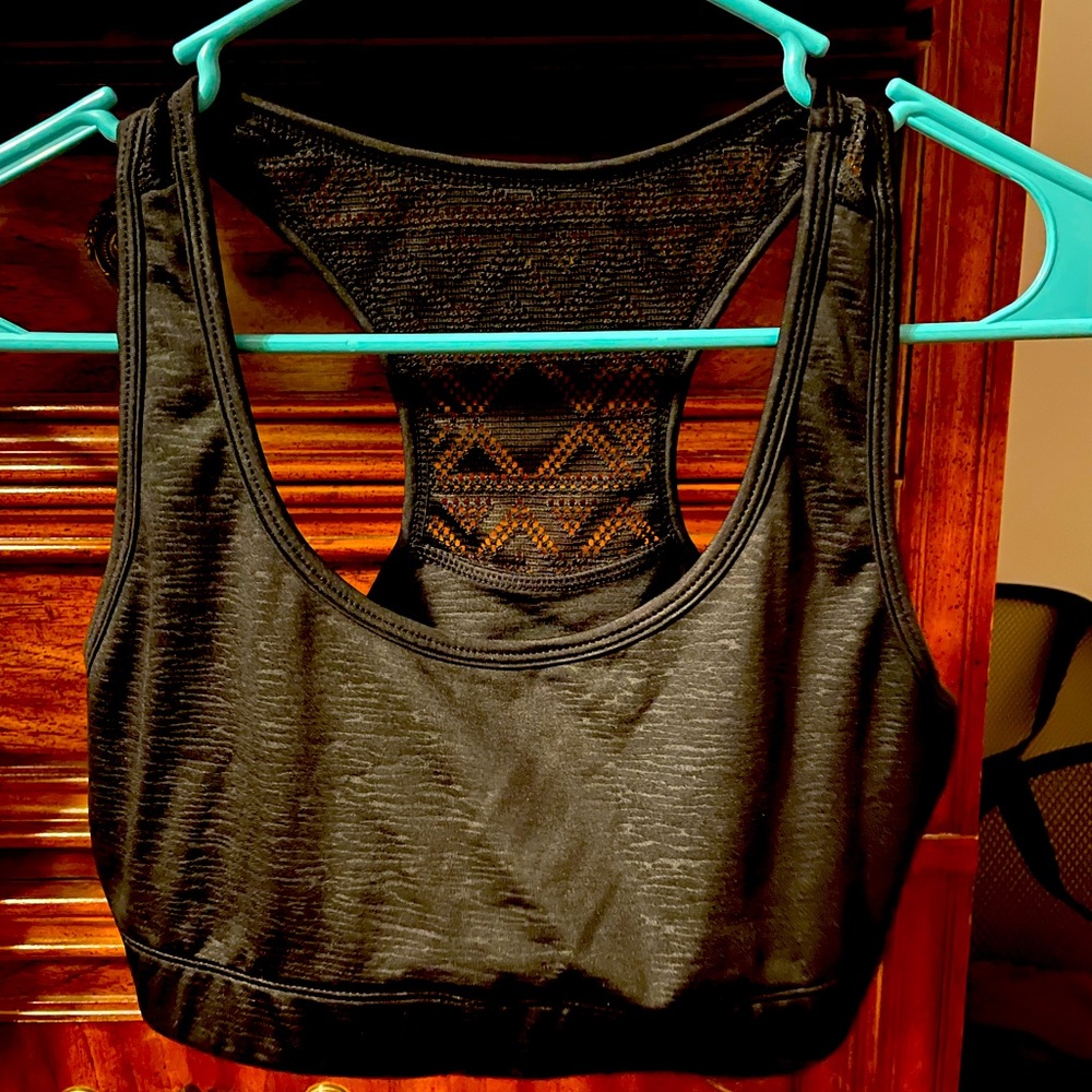 ZYIA black Bomber Bra